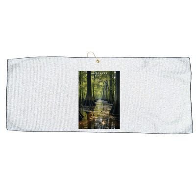 Congaree National Park Large Microfiber Waffle Golf Towel