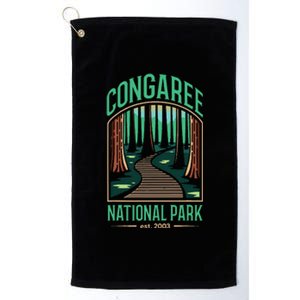 Congaree National Park Us South Carolina Platinum Collection Golf Towel