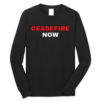 Ceasefire Now Palestine Long Sleeve Shirt