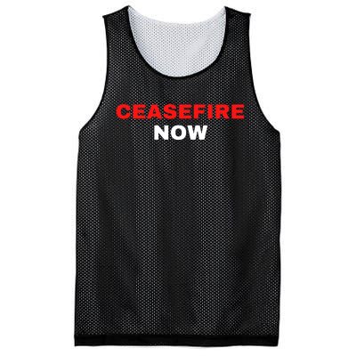 Ceasefire Now Palestine Mesh Reversible Basketball Jersey Tank