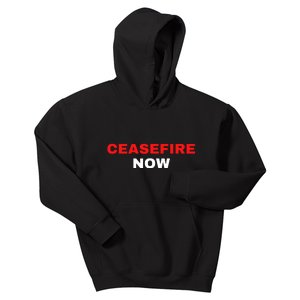 Ceasefire Now Palestine Kids Hoodie