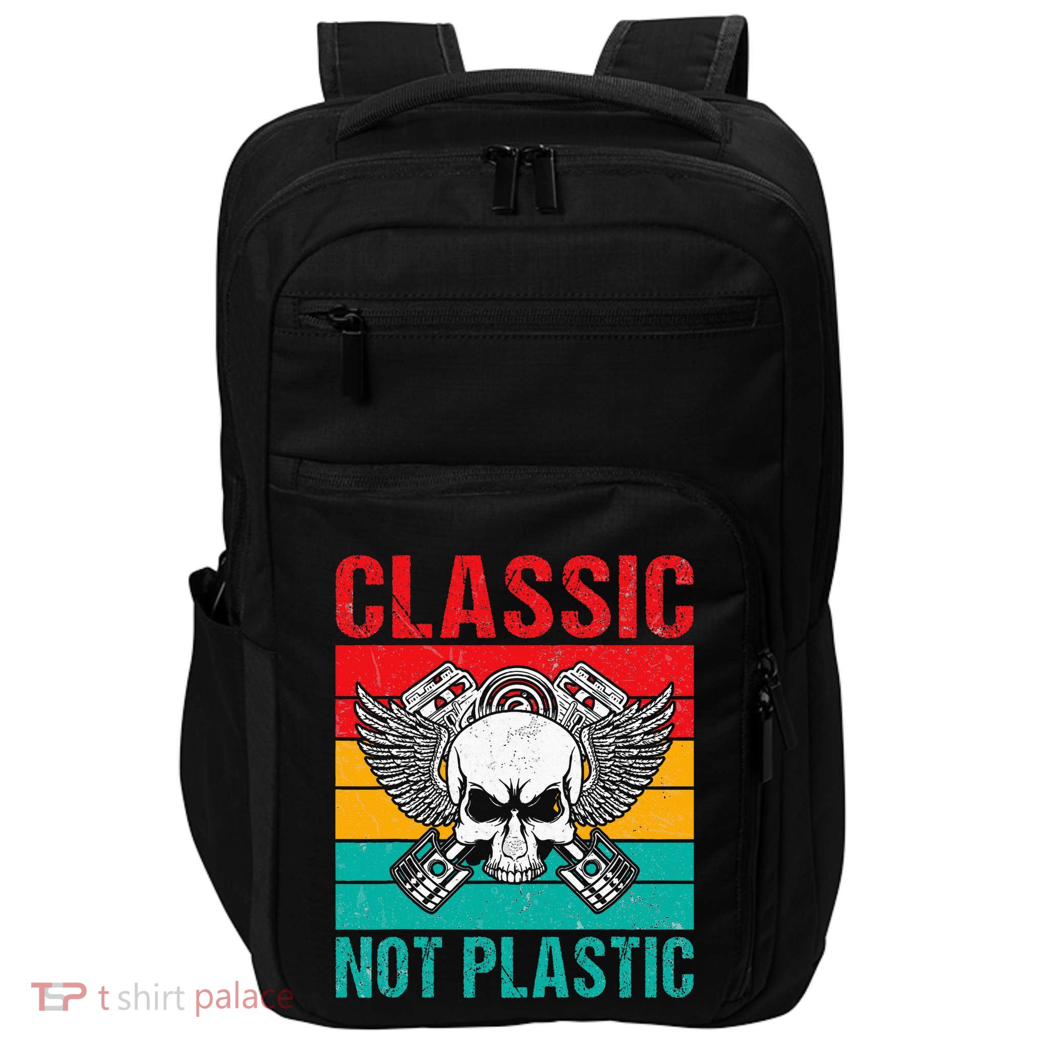 Classic Not Plastic Muscle Car Impact Tech Backpack