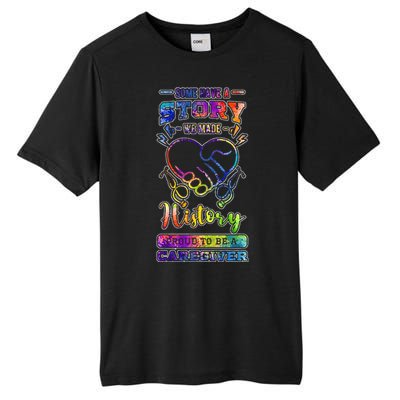 Caregiver Nursing Practitioner Carer Nurse Assistant History Tall Fusion ChromaSoft Performance T-Shirt