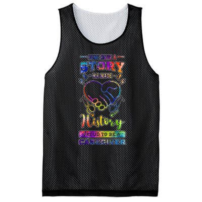 Caregiver Nursing Practitioner Carer Nurse Assistant History Mesh Reversible Basketball Jersey Tank