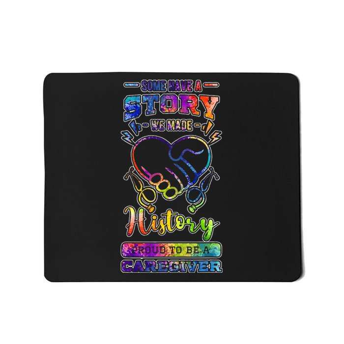 Caregiver Nursing Practitioner Carer Nurse Assistant History Mousepad