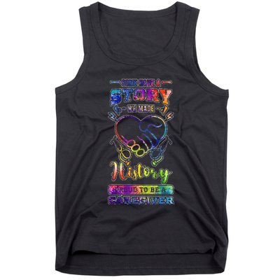 Caregiver Nursing Practitioner Carer Nurse Assistant History Tank Top