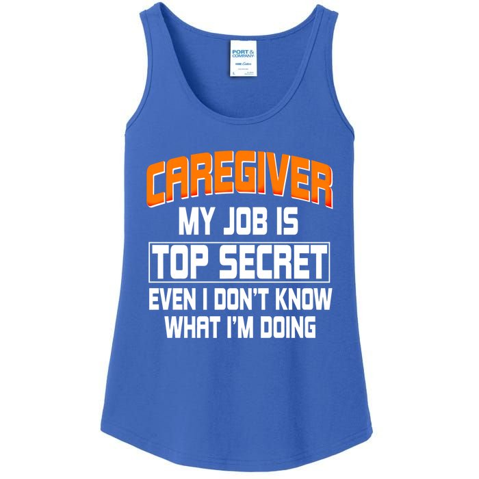 Caregiver Nursing Practitioner Nanny Carer Nurse Assistant Meaningful Gift Ladies Essential Tank