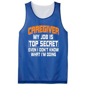 Caregiver Nursing Practitioner Nanny Carer Nurse Assistant Meaningful Gift Mesh Reversible Basketball Jersey Tank