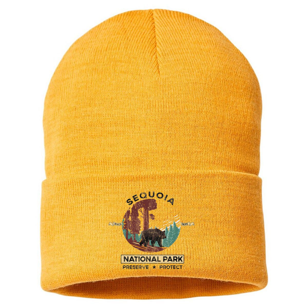 California National Park Sequoia Sustainable Knit Beanie