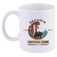 California National Park Sequoia 11oz C Handle Ceramic Mug