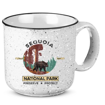California National Park Sequoia 15oz Campfire Ceramic Mug