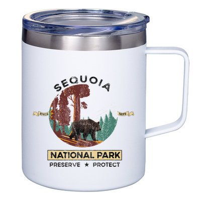 California National Park Sequoia 12oz Stainless Steel Coffee Mug