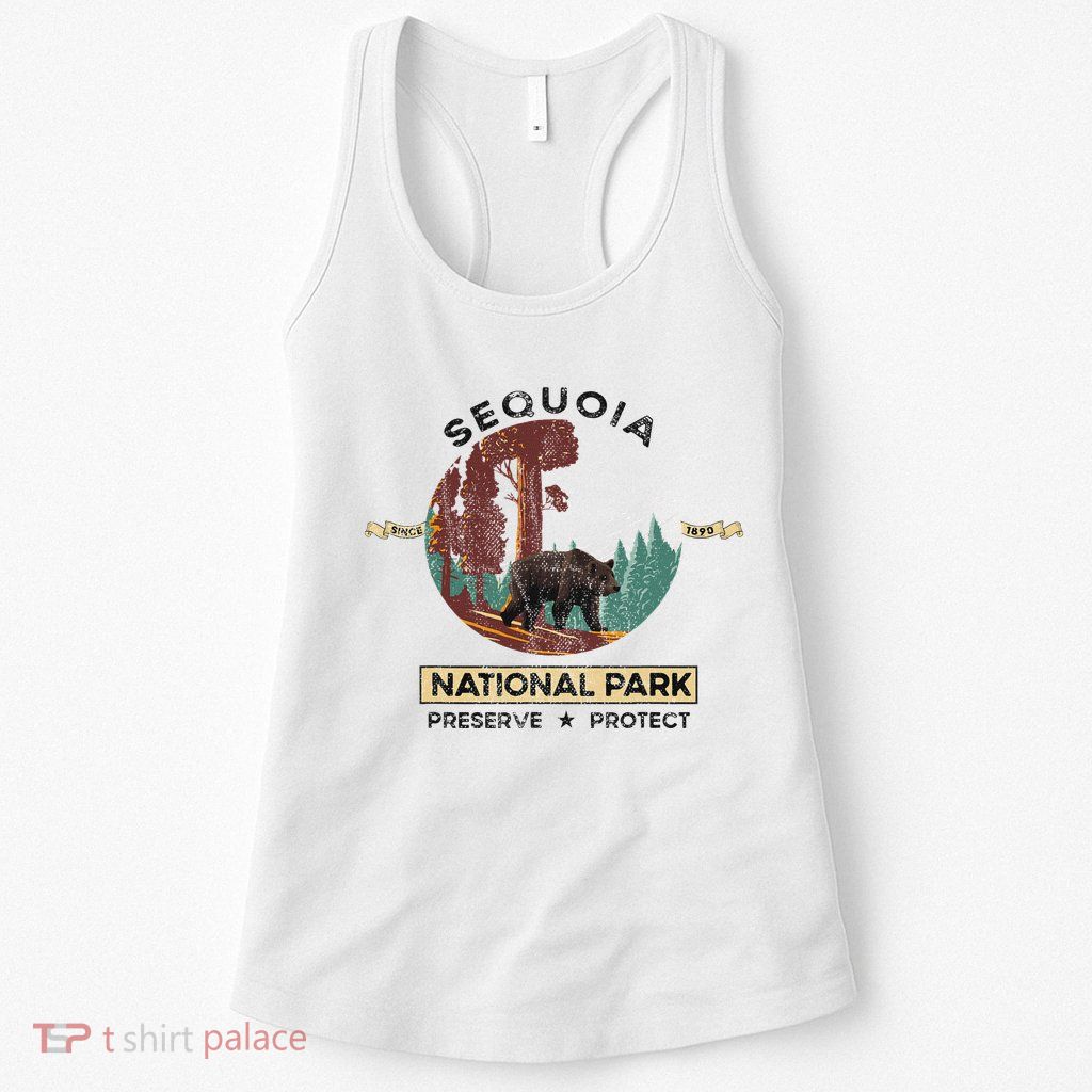 California National Park Sequoia Womens Tank Top