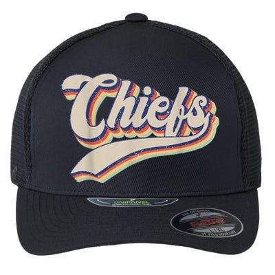 Chiefs Name Personalized Vintage Retro Gift M.e.n WoM.e.n Flexfit Unipanel Trucker Cap