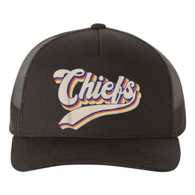 Chiefs Name Personalized Vintage Retro Gift M.e.n WoM.e.n Yupoong Adult 5-Panel Trucker Hat