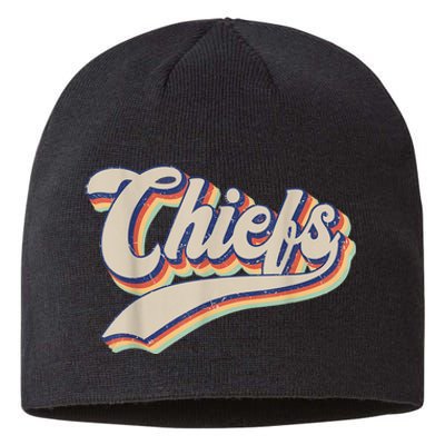 Chiefs Name Personalized Vintage Retro Gift M.e.n WoM.e.n Sustainable Beanie