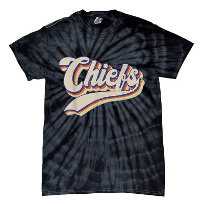 Chiefs Name Personalized Vintage Retro Gift M.e.n WoM.e.n Tie-Dye T-Shirt