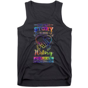 Caregiver Nursing Practitioner Carer Nurse Assistant History Tank Top