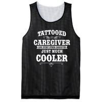 Caregiver Nursing Practitioner Tattoed Carer Nurse Assistant Mesh Reversible Basketball Jersey Tank