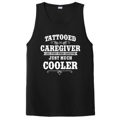 Caregiver Nursing Practitioner Tattoed Carer Nurse Assistant PosiCharge Competitor Tank