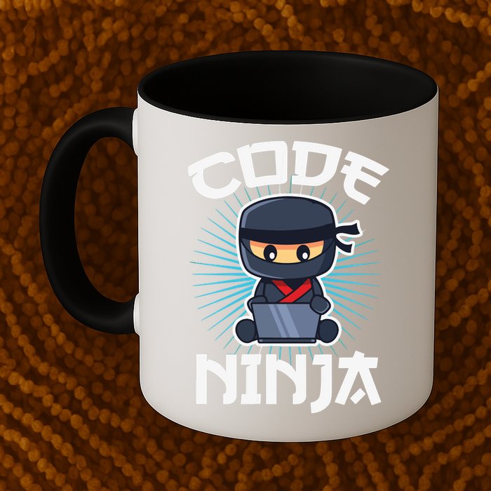 Code Ninja Programmer Coder Computer Programming Coding Coffee Mug