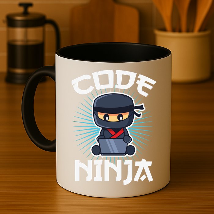 Code Ninja Programmer Coder Computer Programming Coding Coffee Mug