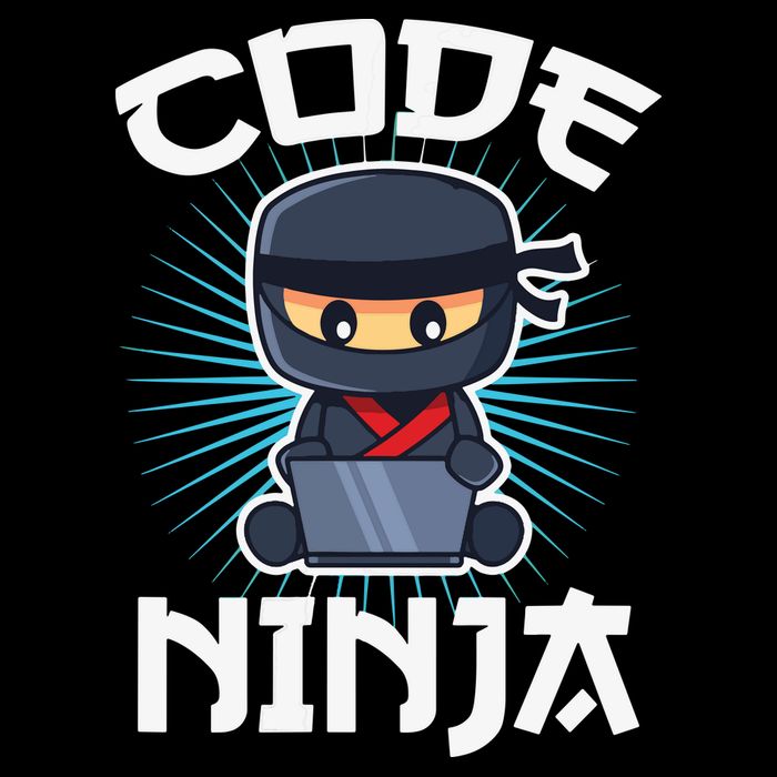 Code Ninja Programmer Coder Computer Programming Coding Drawstring Bag