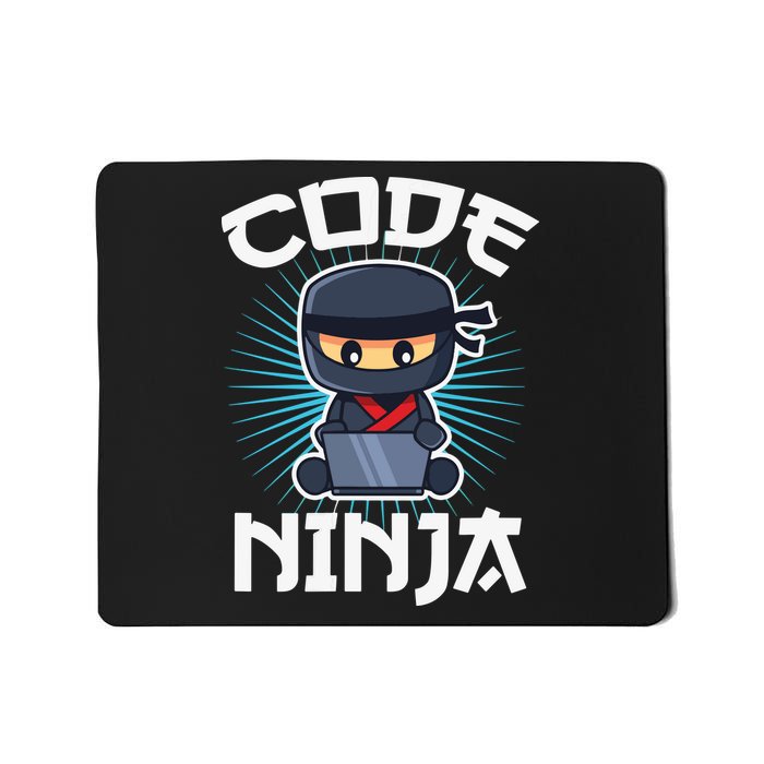 Code Ninja Programmer Coder Computer Programming Coding Mousepad
