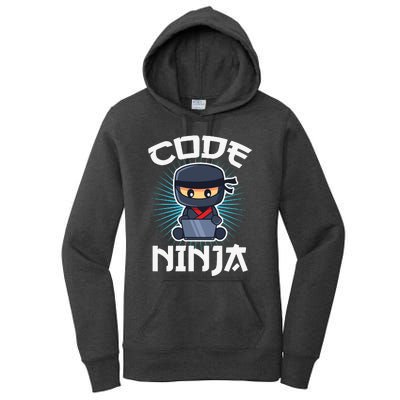 Code Ninja Programmer Coder Computer Programming Coding Women's Pullover Hoodie