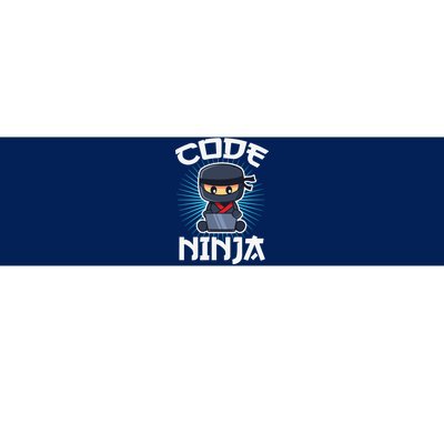 Code Ninja Programmer Coder Computer Programming Coding Bumper Sticker