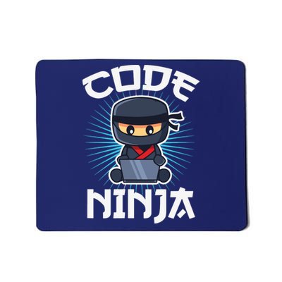 Code Ninja Programmer Coder Computer Programming Coding Mousepad