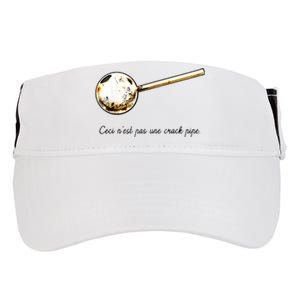 Ceci Nest Pas Une Crack Pipe Funny Meme Adult Drive Performance Visor