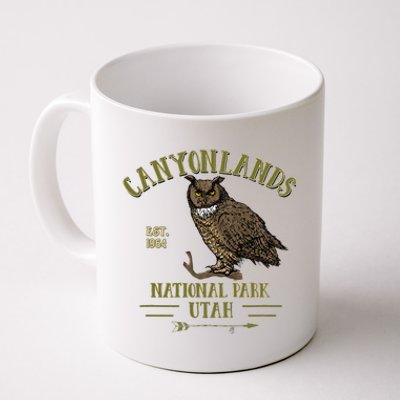 Canyonlands National Park Utah Great Horned Owl Souvenir Coffee Mug