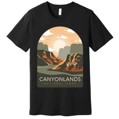 Canyonlands National Park Utah Zion Bryce Canyon Arches USA Premium T-Shirt