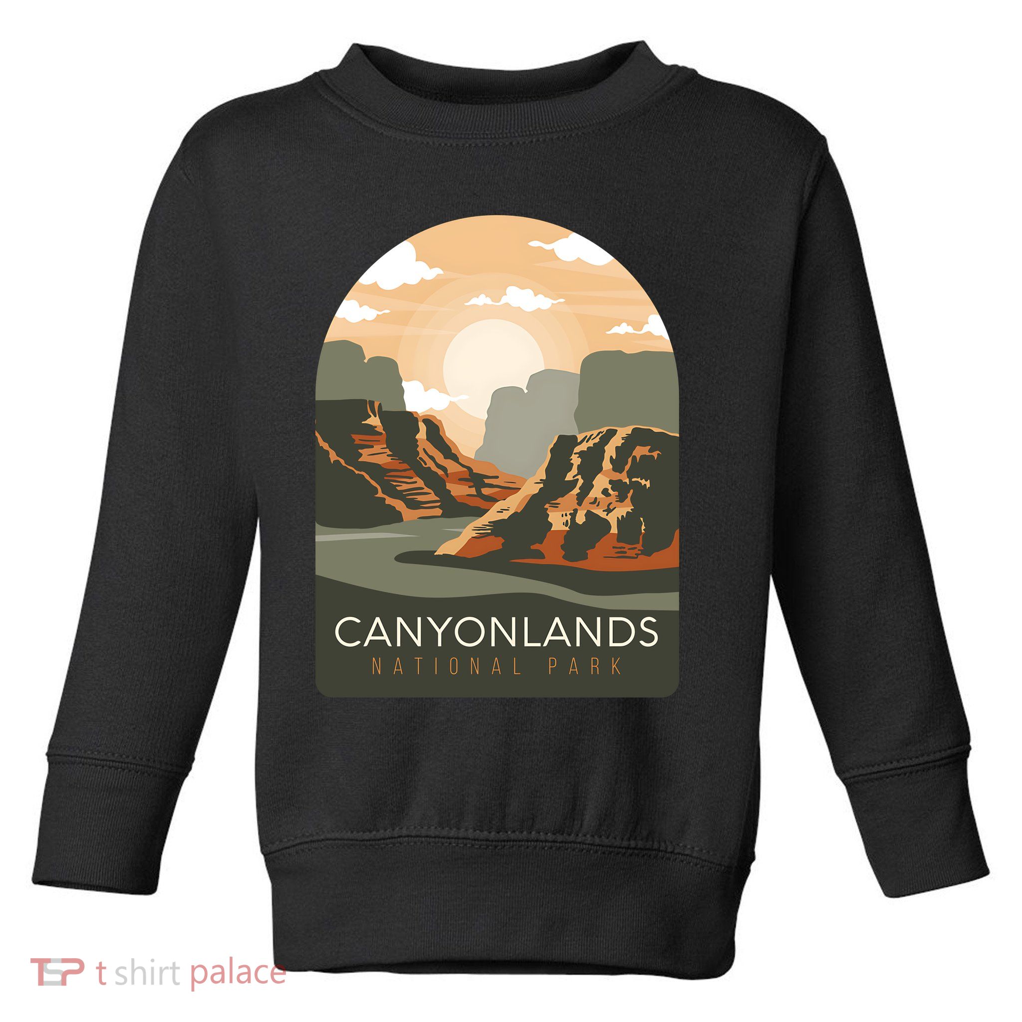 Canyonlands National Park Utah Zion Bryce Canyon Arches USA Toddler Sweatshirt