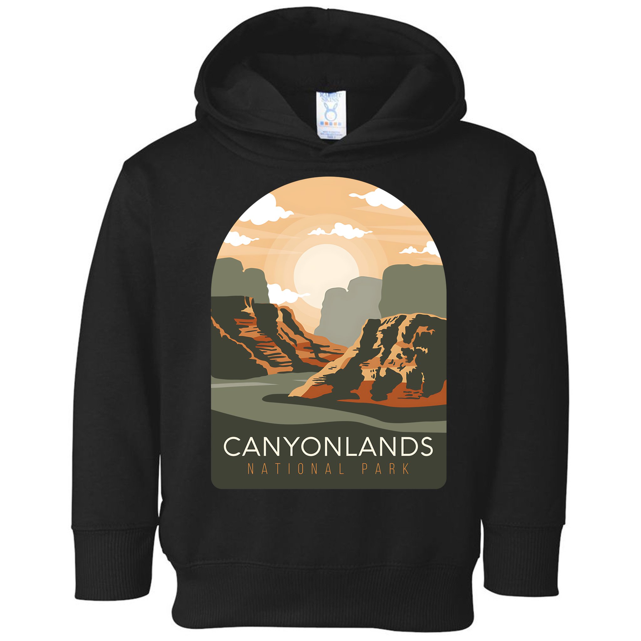 Canyonlands National Park Utah Zion Bryce Canyon Arches USA Toddler Hoodie