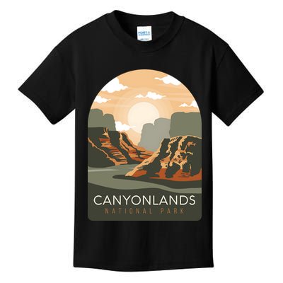 Canyonlands National Park Utah Zion Bryce Canyon Arches USA Kids T-Shirt