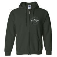 Christmas North Pole Brewing beer holiday season Full Zip Hoodie