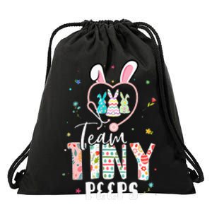 Cute NICU PICU L&D Nurse Easter Day Stethoscope Drawstring Bag