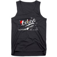 Christmas North Pole All Abroad Xmas Santa Tank Top