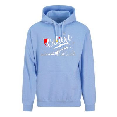 Christmas North Pole All Abroad Xmas Santa Unisex Surf Hoodie