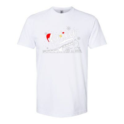 Christmas North Pole All Abroad Xmas Santa Softstyle CVC T-Shirt