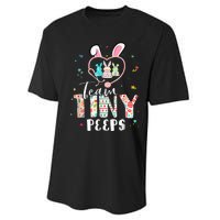 Cute NICU PICU L&D Nurse Easter Day Stethoscope Cute Bunny Performance Sprint T-Shirt