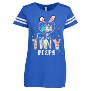 Cute NICU PICU L&D Nurse Easter Day Stethoscope Cute Bunny Enza Ladies Jersey Football T-Shirt