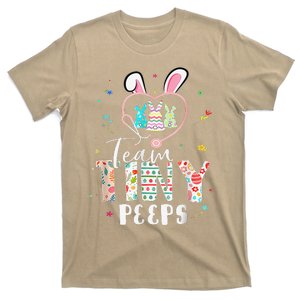 Cute NICU PICU L&D Nurse Easter Day Stethoscope Cute Bunny T-Shirt