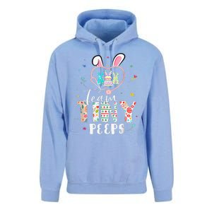 Cute NICU PICU L&D Nurse Easter Day Stethoscope Cute Bunny Unisex Surf Hoodie