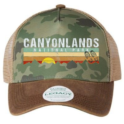 Canyonlands National Park Utah Camping Hiking Legacy Tie Dye Trucker Hat