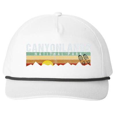 Canyonlands National Park Utah Camping Hiking Snapback Five-Panel Rope Hat