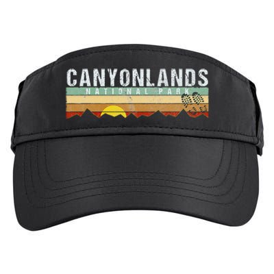 Canyonlands National Park Utah Camping Hiking Adult Drive Performance Visor