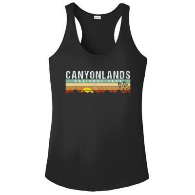 Canyonlands National Park Utah Camping Hiking Ladies PosiCharge Competitor Racerback Tank